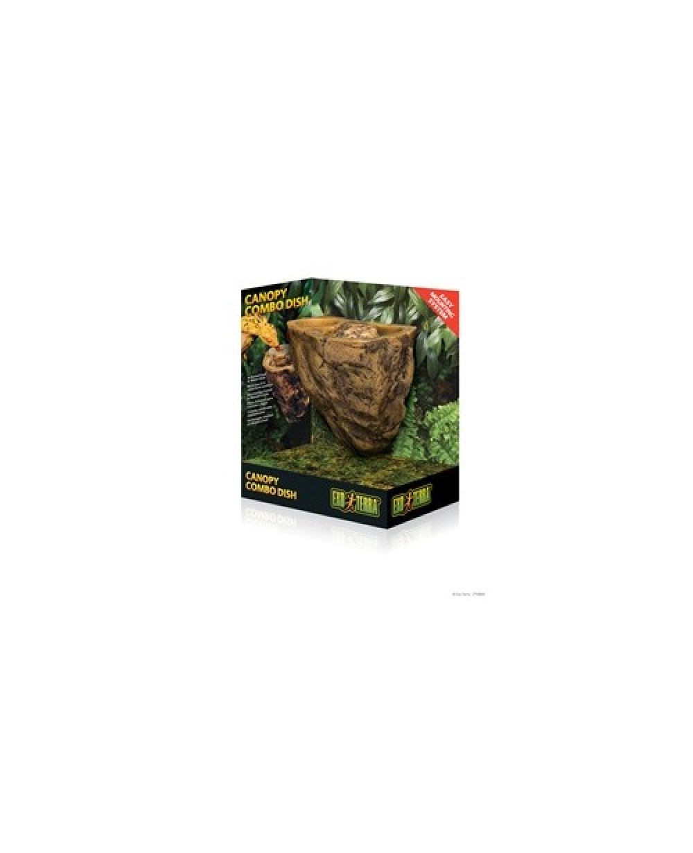 EXO TERRA Canopy combo comedero y bebedero reptiles Tropican