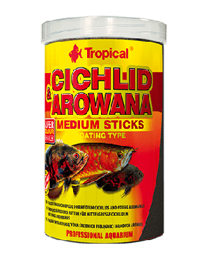 Cichlid  arowana sticks medium 