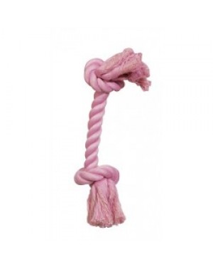 Dogit cuerda de algodón rosa