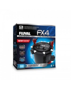 Fluval FX 4 2650 L/H Filtro externo para acuarios hasta 950 Litros