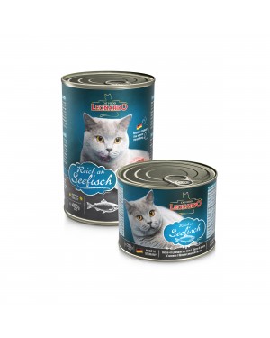 Comida húmeda en lata para gatos Rico en pescado de mar