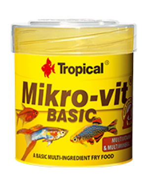 Tropical Mikrovit basic comida diario alevines