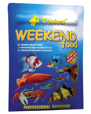 Tropical Weekend food alimento vacaciones peces