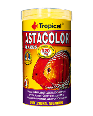 Tropical Astacolor alimento para discos rojos