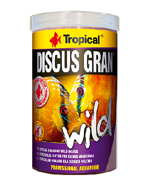 Tropical Discus gran wild alimento para discos salvajes