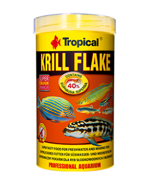 Tropical Krill flake escamas de Krill para peces