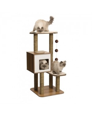 Rascador vesper para gatos v-high base