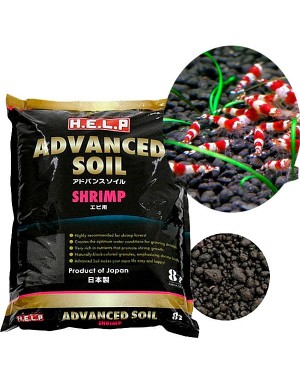 Sustrato Help Advanced Soil Shrimp para gambas