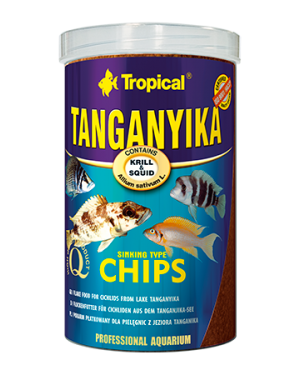 Tropical Tanganika chips cíclidos africanos